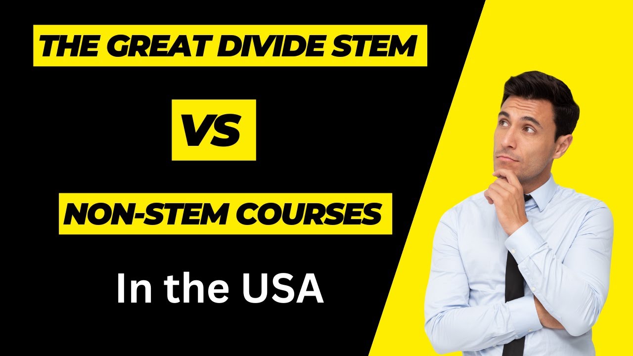 Lesson 4 The Great Divide STEM vs Non-STEM Courses in the USA By Study ...
