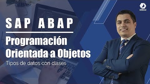 Curso SAP ABAP Programación OO - Tipos de datos con clases