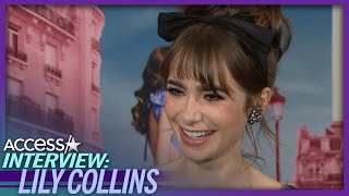 Lily Collins Shares Story Behind Her Wedding Gown