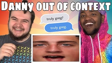 Danny Gonzalez but context was never an option REACTION