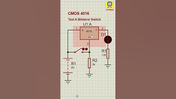 [SGeC] 4016 CMOS Logic IC | Quad Bilateral Switch