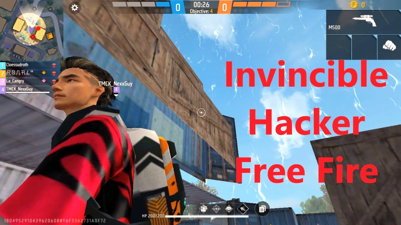 Hacker In Free Fire Invincible Hacker Free Fire 01 Full A - YouTube