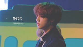 [4K]191116 Get It - 더보이즈 선우(THE BOYZ SUNWOO) 직캠 | 동인천 낭만시장