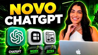 O ChatGPT MUDOU TUDO: Work, Codex, Sites, Sol, Terra e Luna