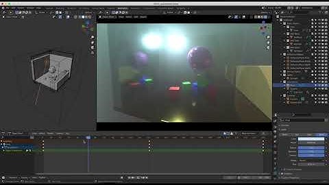 Blender 2.93.1 : EEVEE Reflection Plane Probes and Volumetrics - My setup