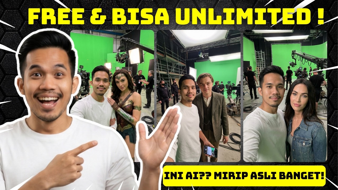DIKIRA ASLI! Cara Bikin Video Selfie Bareng Artis Cuma Modal Foto (Tutorial Viral)