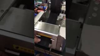 testing video ZCUT-120 automatic tape dispenser 120mm width