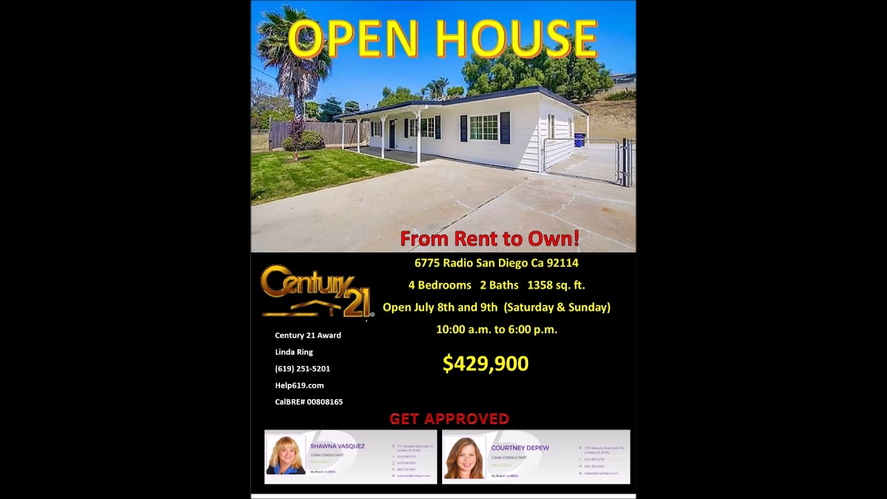 Get Approved! From Rent to Own San Diego! YouTube
