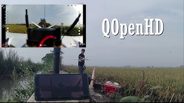 Runcam WiFiLink + QOpenHD = Flying Discotheque!!! feat AtomRC Swordfish