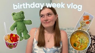week long birthday vlog 🎈₊˚⊹⋆🎁