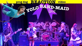 Band-Maid "YOLO LIVE" (reaction ep. 867)