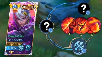 FINALLY! TRY THIS NEW BENEDETTA 1 HIT FULL DAMAGE BUILD 2024 (insane damage) - MOBILE LEGENDS