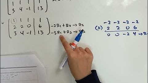 Solving system of linear equations using Gaussian Elimination Method (PART 2)