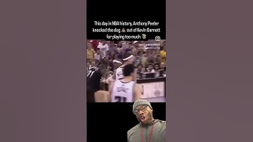 Behind the Scenes: Anthony Peeler CHIN CHECK KG #kevingarnett #anthonypeeler #timberwolves #nba