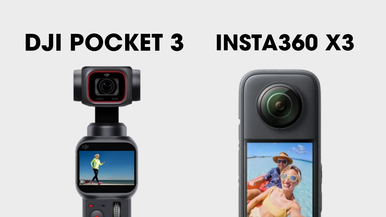 DJI Pocket 3 Vs Insta360 X3 - YouTube