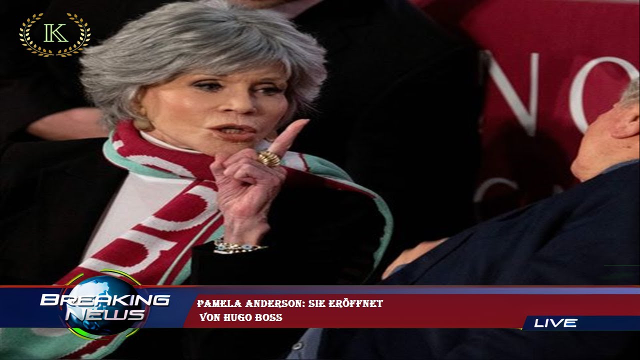 Pamela Anderson: Sie eröffnet  von Hugo Boss