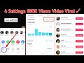 Tiktok 100K Followers First Video Viral Trick | Just 4 Settings Tiktok First Video Viral Trick Live