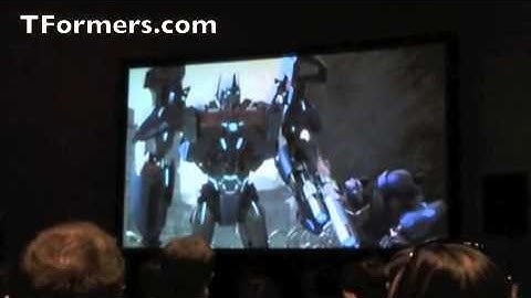 2013 SDCC Transformers Prime Panel - Prime Video Clip