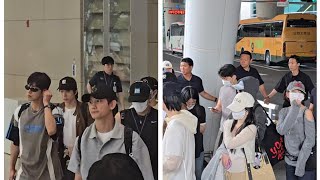 TVXQ and Red Velvet Airport Arrival 250630