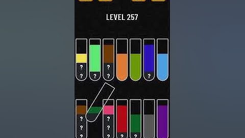 Water Sort Puzzle Game Level 257