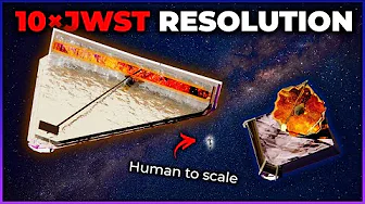 This Weird Pizza Slice Shaped Telescope Obliterates JWST Resolution