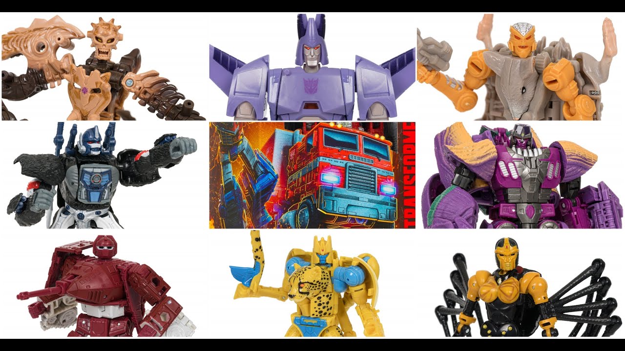 Transformers WFC Kingdom Wave 1 InHand Mega Gallery by TFW2005 YouTube