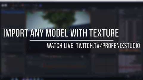HOW TO IMPORT ANY MODEL WITH TEXTURE?! | S2ENGINE HD - GAME CREATION GUIDE!