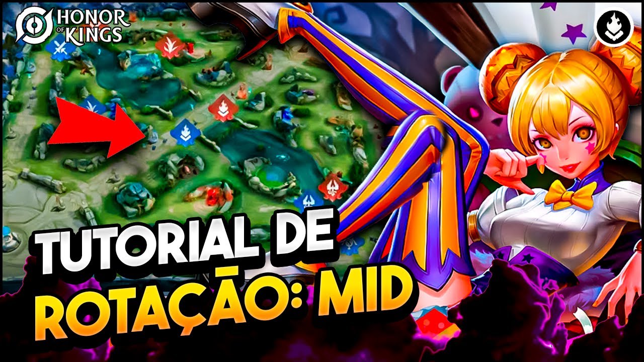 Mid Rotation Hok COMO ROTACIONAR NO MID PARA INICIANTES│HONOR OF KINGS - YouTube