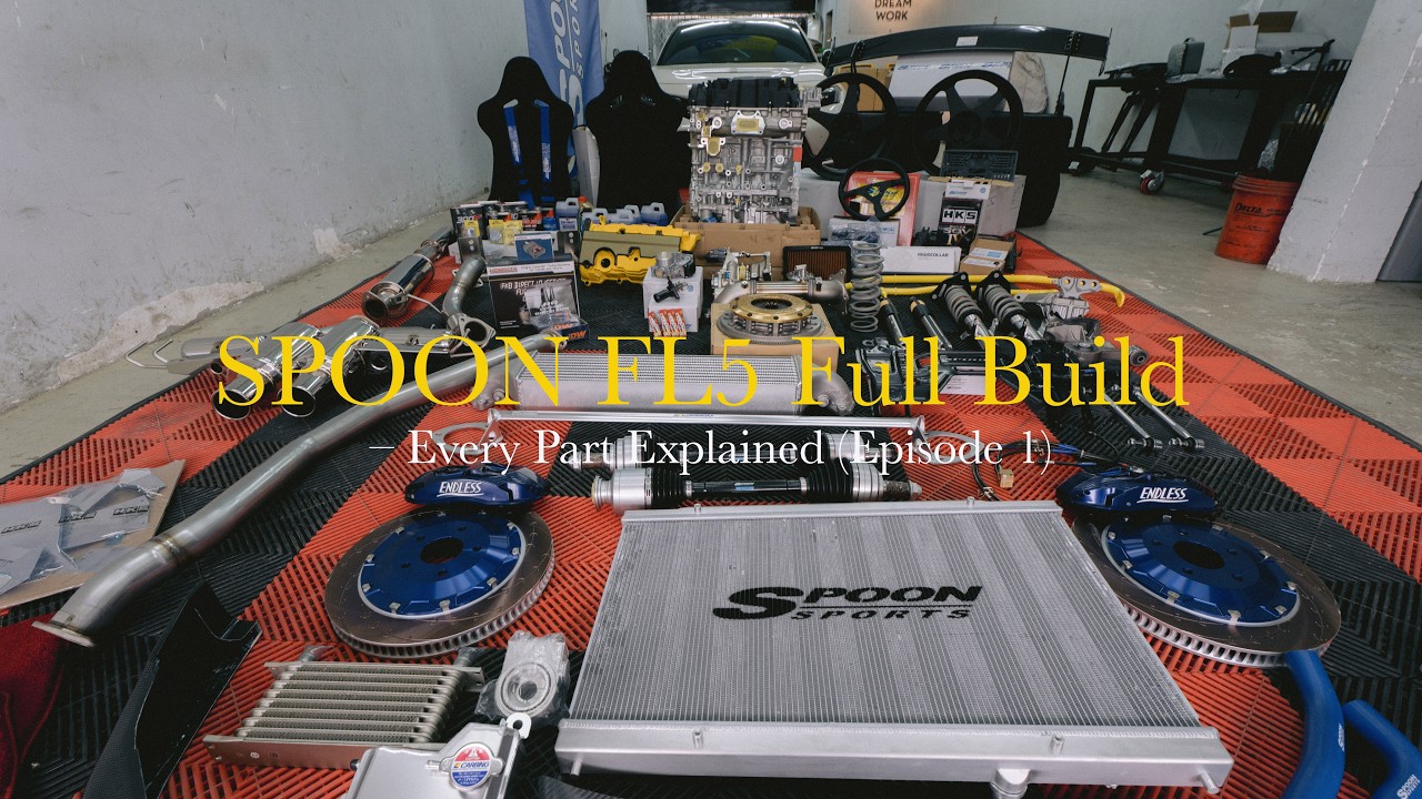 5995YM◎BUDDY Episode F SPOON HL 3 16° 3W SPOON FL5 Full Build – Every Part Explained (Episode 1