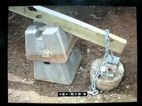 How to Remove Cement Footings - YouTube