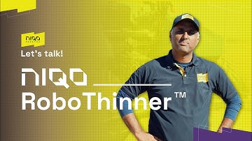 Niqo RoboThinner is fast, even on weedy fields: Jaisimha Rao, Founder & CEO, Niqo Robotics