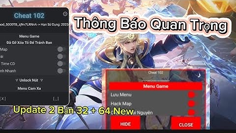 Cách Hack Liên Quân Mới Nhất Menu | Hack Map Liên Quân Mùa Mới Nhất | Hack Liên Quân | Mod LQ Free