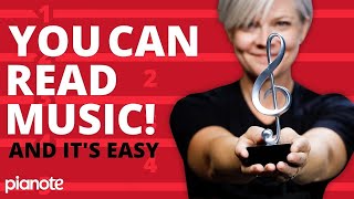 How To Read Music 2023  (Beginner Piano Lesson)