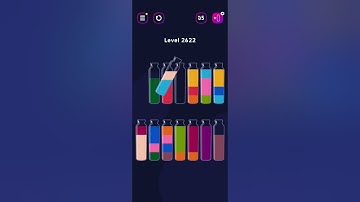 Get Color Level 2622 #watersortpuzzle #colorgames #watersort #watersortgame