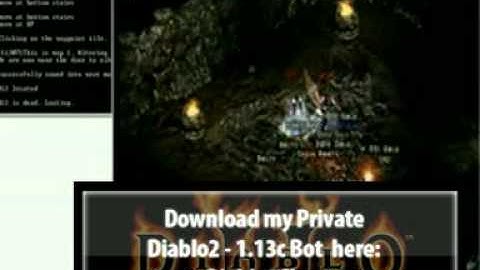 Download PRIVATE Diablo 1.13c Bot - Diablo 2 Bot 1.12.mpg