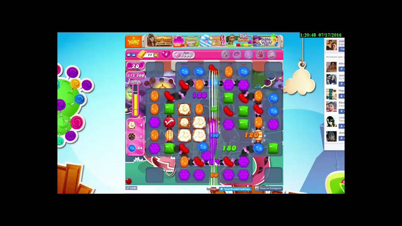 candy crush saga fase 1506 YouTube