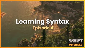Minecraft Skript Tutorial #4 - Learning Syntax