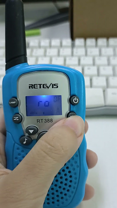 Retevis RT388 Roger Beep Setting #walkietalkie #retevis