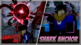 FULLY OBTAINING 'Sanguine Art' and 'Shark Anchor' in One Video on Blox Fruits...