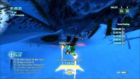 SSX-y Time - Episode 3: Global Events and 35 million points on Makalu: Serenity
