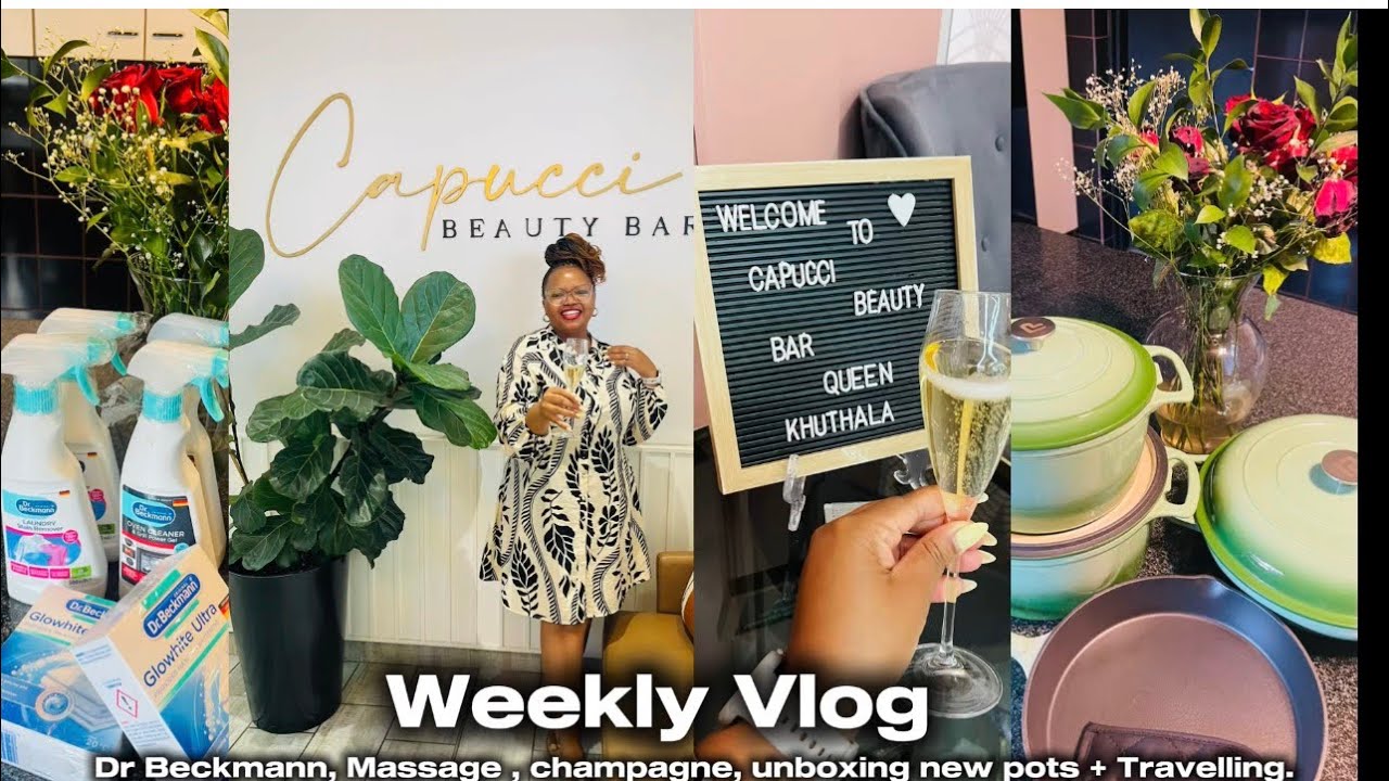 Weekly Vlog| Dr Beckmann| Spa Date| Unboxing my pots| Travelling and Yapping