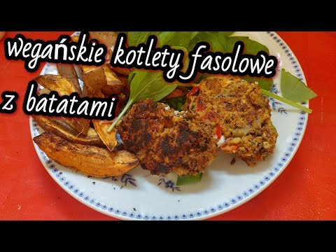 Wegańskie kotlety fasolowe
