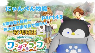 【牧場物語】にゃんぺん牧場part43 花火は家族全員で観たい【新人Vtuber】 #新人vtuber #男性vtuber  #にゃんぺん #牧場物語welcomeワンダフルライフ