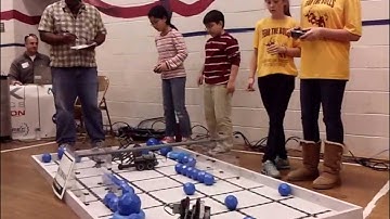 2013 iDesign Solutions VEX IQ HZR Stampede qualification match