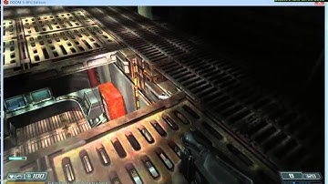 Doom 3 Bfg Edition on Pc Monorail Skybridge Level Part 24