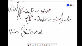 Volumes of Revolution: Day 3, Part 3: Volume of a Torus