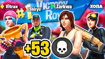 53 KILLS EN RANKED UNREAL SQUAD 🔥! w/ @ViTraXx7 shiryu xona
