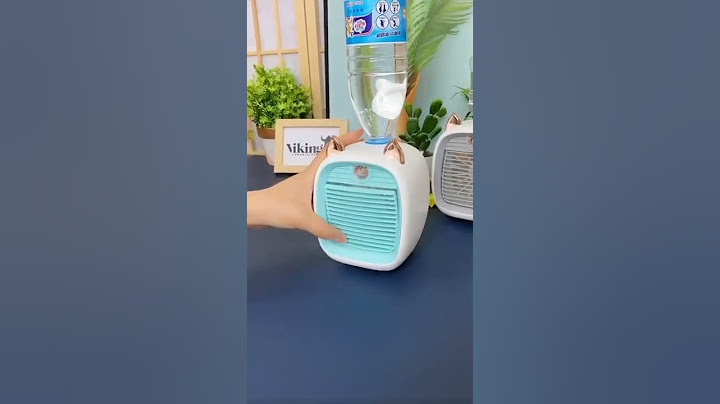Portable Air Cooling Fan Mini Humidifier - Product Link in Comments & Description! #shorts #viral