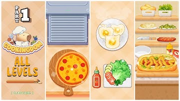 Cookingdom All Levels Full Gameplay Walkthrough - Part 1 (iOS/Android)