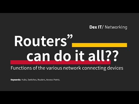 'Routers' can do